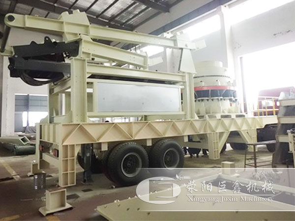 移動破碎站生產(chǎn)車間