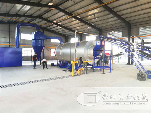 沙子烘干機用戶現(xiàn)場