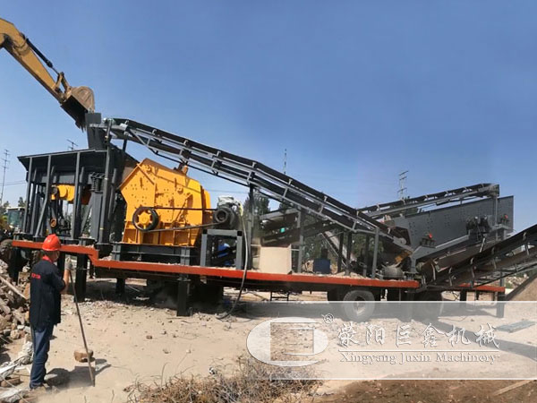 移動式破碎站用戶現場